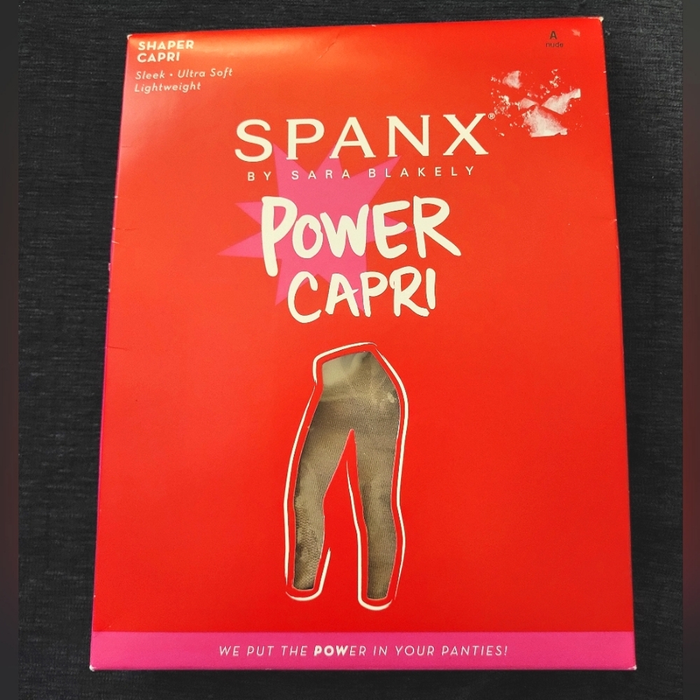 🆕️ Spanx Power Capri size A Nude